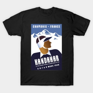 Chamonix, France, Ski Poster T-Shirt